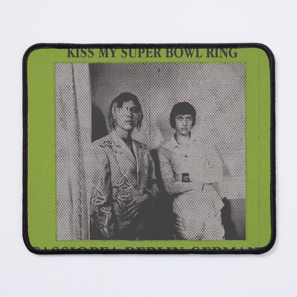 Item preview, The Garden Band Kiss My Super Bowl Ring poster designed and sold by nachitastabi.