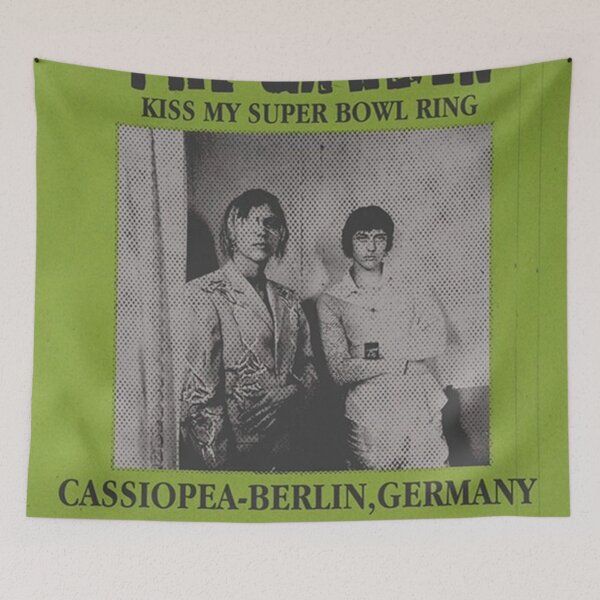 Item preview, The Garden Band Kiss My Super Bowl Ring poster  designed and sold by nachitastabi.