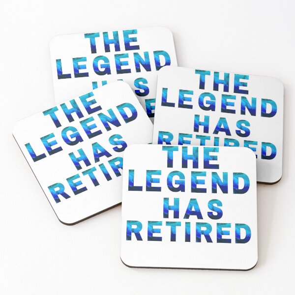 Item preview, The Legend Has retired - Cute Retirement Gift Essential T-Shirt designed and sold by Dragsma ⭐⭐⭐⭐⭐.