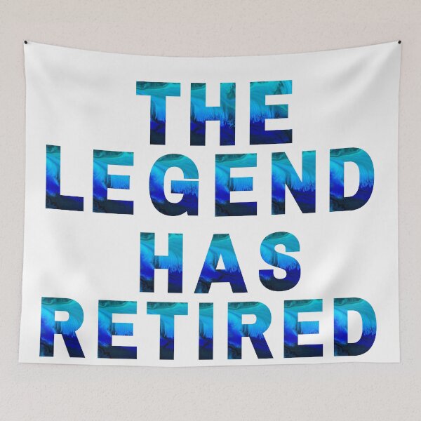 Item preview, The Legend Has retired - Cute Retirement Gift Essential T-Shirt designed and sold by Dragsma ⭐⭐⭐⭐⭐.
