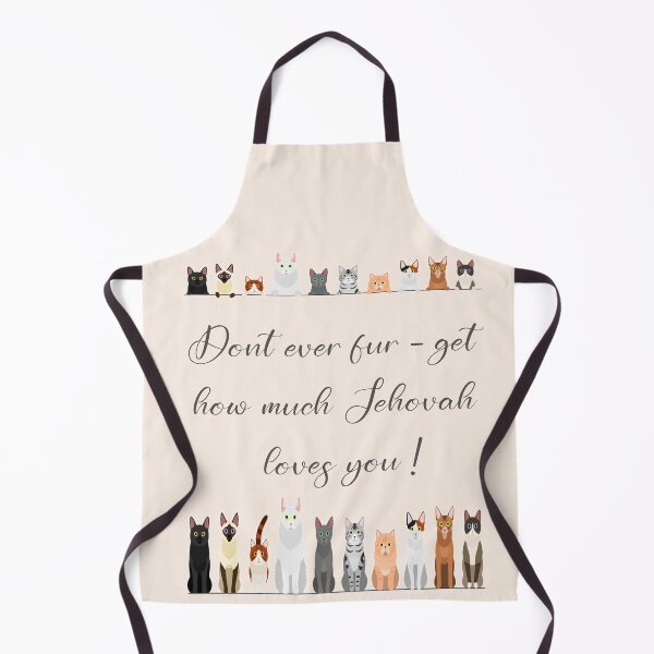 Artikelvorschau, Vergiss niemals, wie sehr Jehova dich liebt! (Katzen) Spiralblock entworfen und verkauft von crafts-gift.