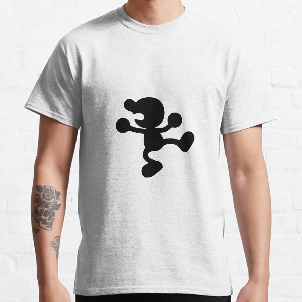 Weathered Mr. Game and Watch Classic T-Shirt