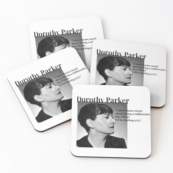 Item preview, Dorothy Parker Portrait - On Millionaires designed and sold by VioMil.