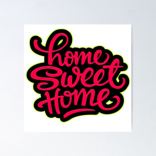 Item preview,  HOME SWEET HOME COOL GRAFFITI DESIGN  designed and sold by vazqpete.