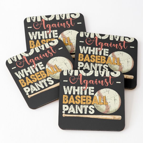 Item preview, Moms Against White Baseball Pants Funny Baseball designed and sold by TOREYE444.