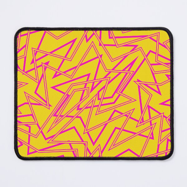 Item preview, Abstract Contemporary Pattern Yellow and Pink designed and sold by SoccaTamam.