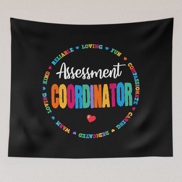 Item preview, Assessment Coordinator Squad Testing Team Team School Crew designed and sold by HowardRabbi.