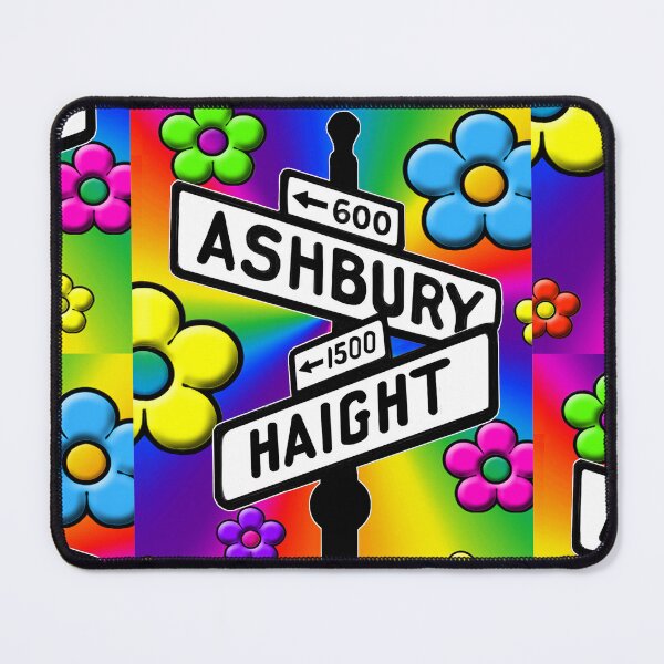 Item preview, Haight Ashbury Flowers Street Sign  designed and sold by Tara Thralls.