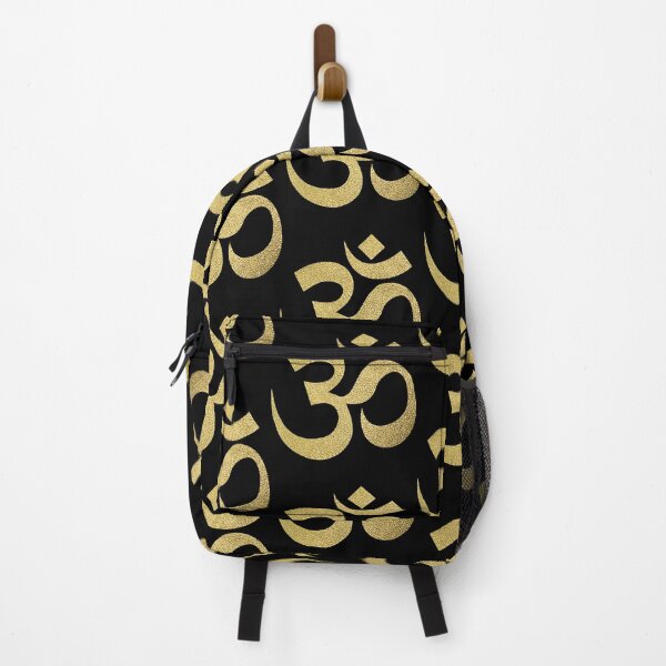 Item preview, Golden Om Spiritual Symbol Yoga Meditation Ohm designed and sold by HowardRabbi.