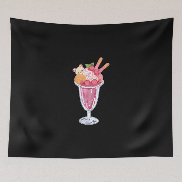 Item preview, Postre de fresas de Rilakkuma designed and sold by abenwaklimes.