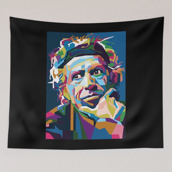 Item preview, Pop Art Face Old Man designed and sold by HowardRabbi.