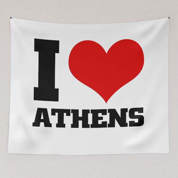 Item preview, I love Athens, Greece designed and sold by Thestarrysky.