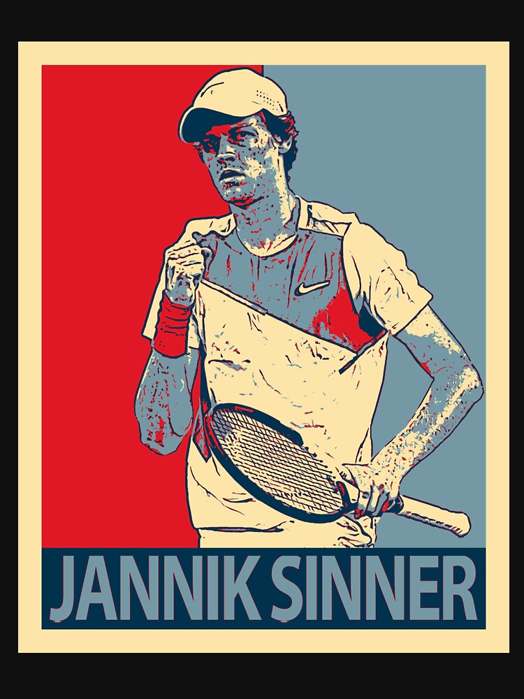 Jannik Sinner T-Shirt, 2024 Australian Open Champion Shirt sold by ...