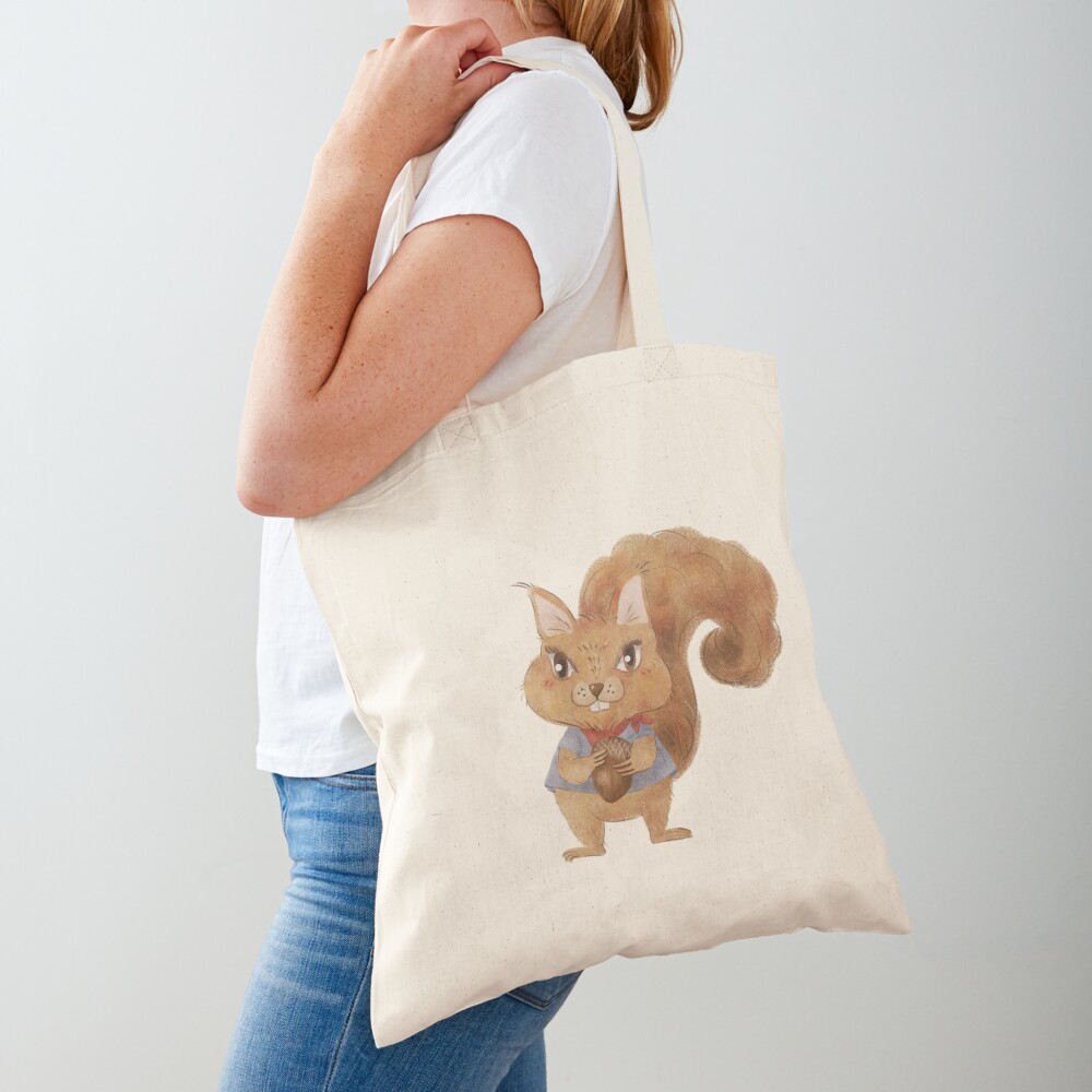 Cute Squirrel Tote Bag