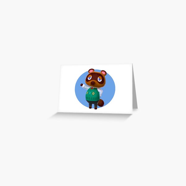 Vista previa del artículo con la obra «Tom Nook Animal Crossing», diseñado y vendido por The Real Elvis Presley.