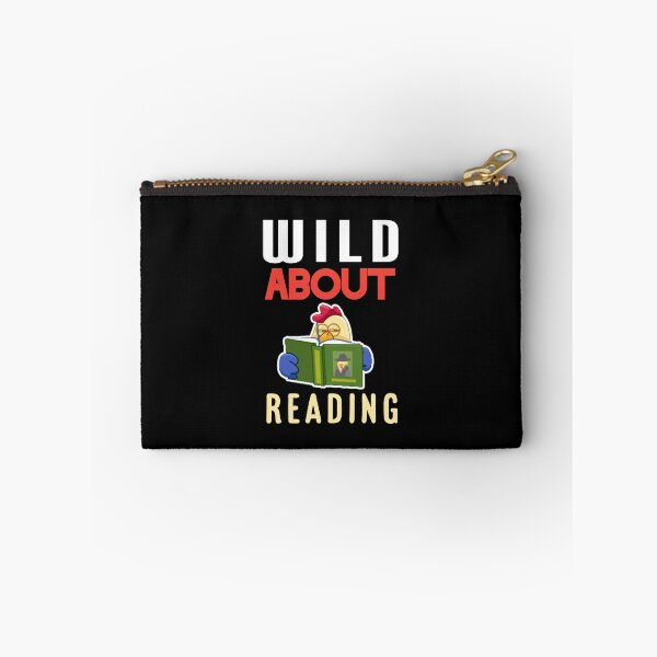 Item preview, Wild about reading. designed and sold by Umiska.