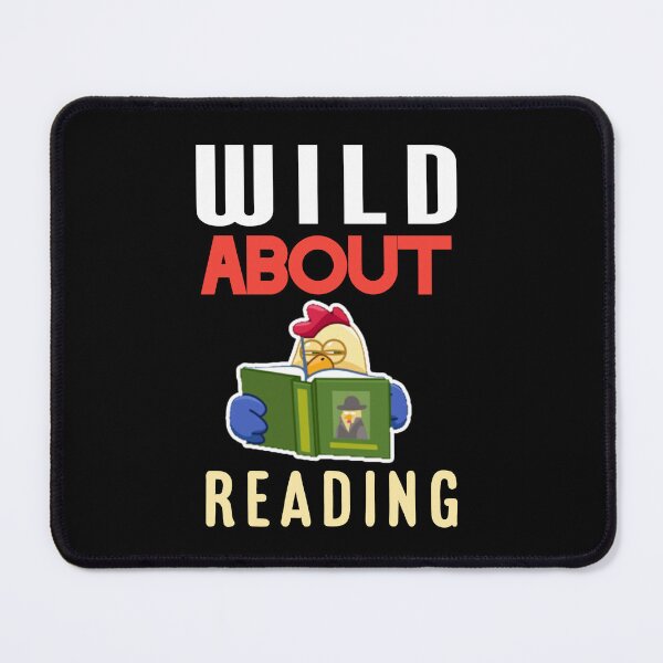 Item preview, Wild about reading. designed and sold by Umiska.
