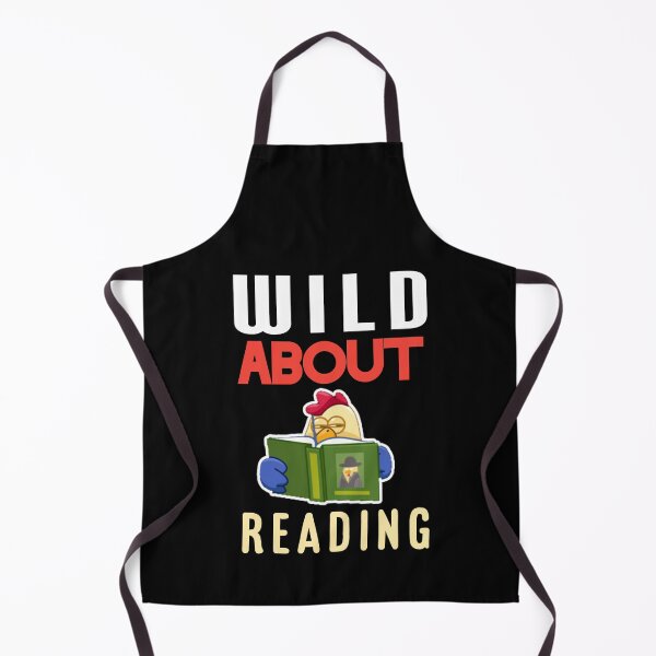 Item preview, Wild about reading. designed and sold by Umiska.