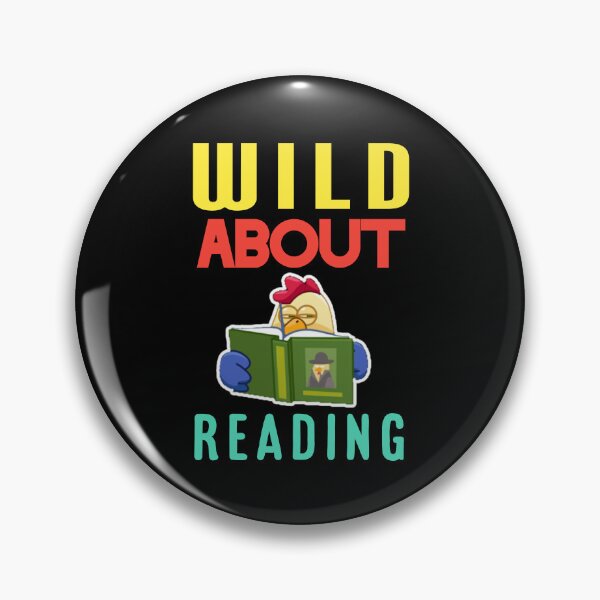 Item preview, Wild about reading. designed and sold by Umiska.