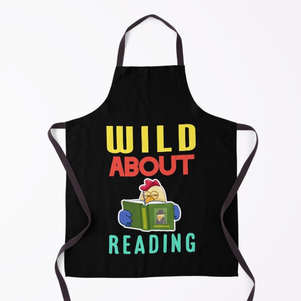 Item preview, Wild about reading. designed and sold by Umiska.