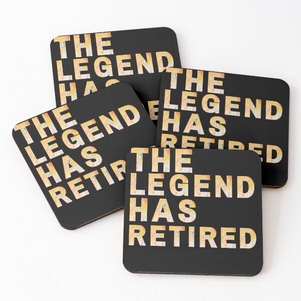 Item preview, The Legend Has retired - Cute Retirement Gift Essential T-Shirt designed and sold by Dragsma ⭐⭐⭐⭐⭐.