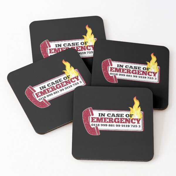 Item preview,  It Crowd Inspired - New Emergency Number - 0118 999 881 99 9119 725 3 - Moss and the Fire Essen designed and sold by RenCew1241.