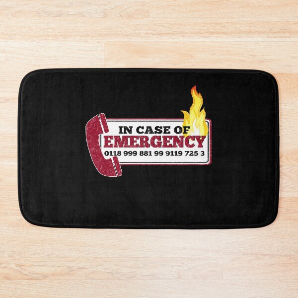 Item preview,  It Crowd Inspired - New Emergency Number - 0118 999 881 99 9119 725 3 - Moss and the Fire Essen designed and sold by RenCew1241.