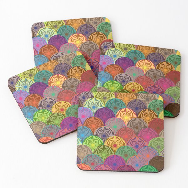 Item preview, Colorful Seamless circle pattern. designed and sold by Kanchan1987.