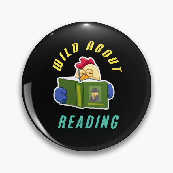 Item preview, Wild about reading. designed and sold by Umiska.