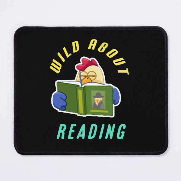 Item preview, Wild about reading. designed and sold by Umiska.