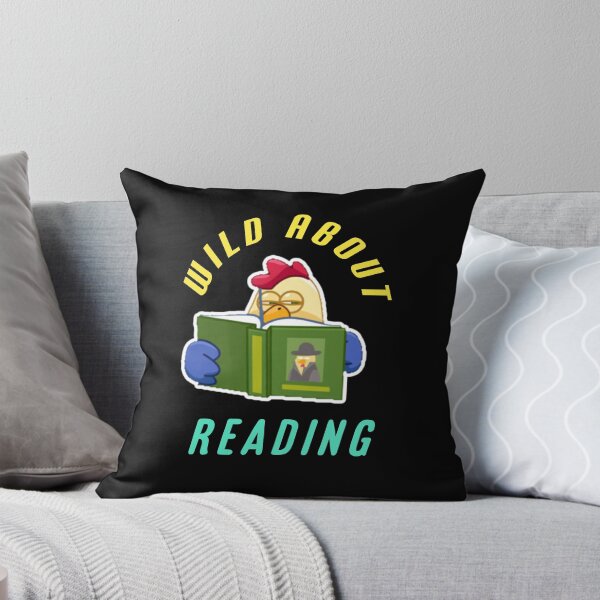 Item preview, Wild about reading. designed and sold by Umiska.
