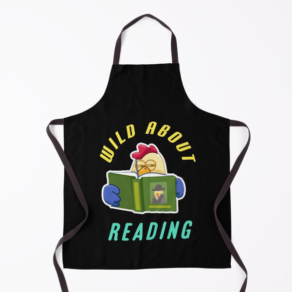 Item preview, Wild about reading. designed and sold by Umiska.