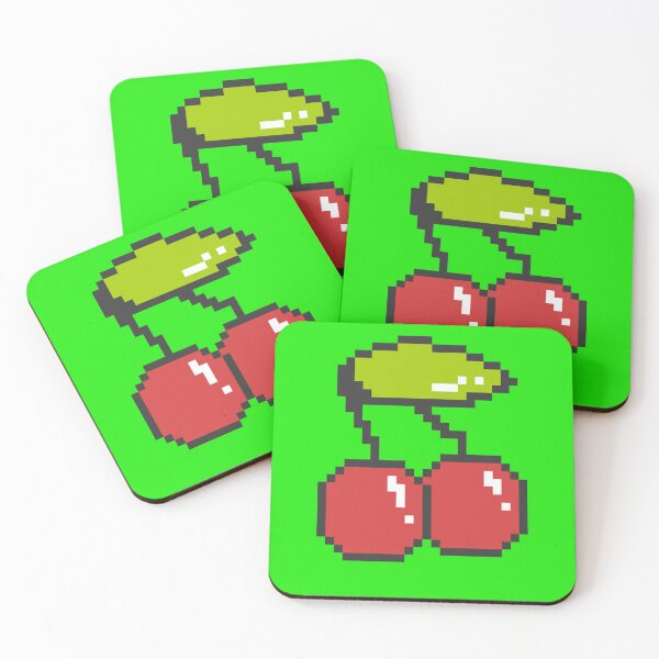 Item preview, Cool 8 bit cherry Sticker designed and sold by SalomRummel.