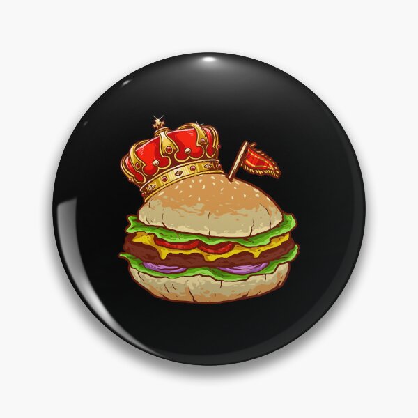 Item preview, King of all burgers  designed and sold by JohnSchmid7742.