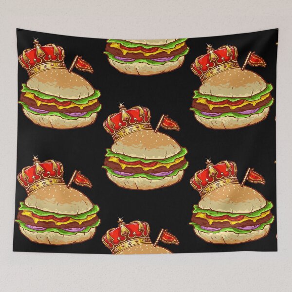 Item preview, King of all burgers  designed and sold by JohnSchmid7742.