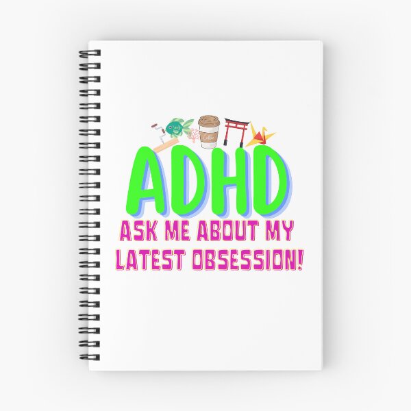 Item preview, ADHD - Ask me about my latest ADHD Obsession - Option 1 designed and sold by TheBerriesADHD.