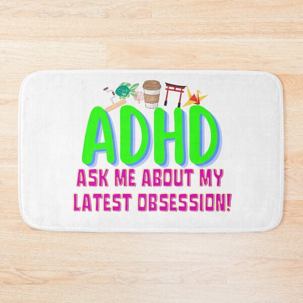 Item preview, ADHD - Ask me about my latest ADHD Obsession - Option 1 designed and sold by TheBerriesADHD.