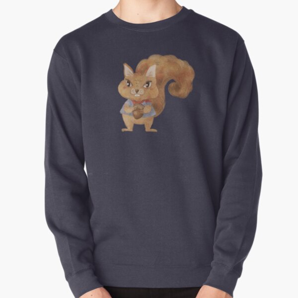 Cute Squirrel Pullover Sweatshirt