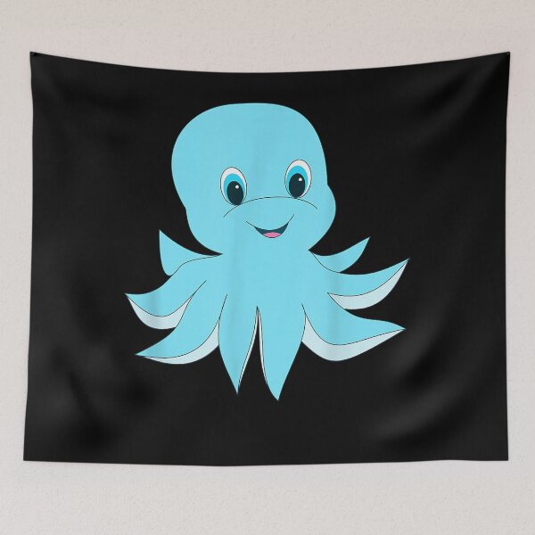 Item preview, Cute Octopus Cartoon Design for Little Kids or Big Kids designed and sold by cheraechikita.
