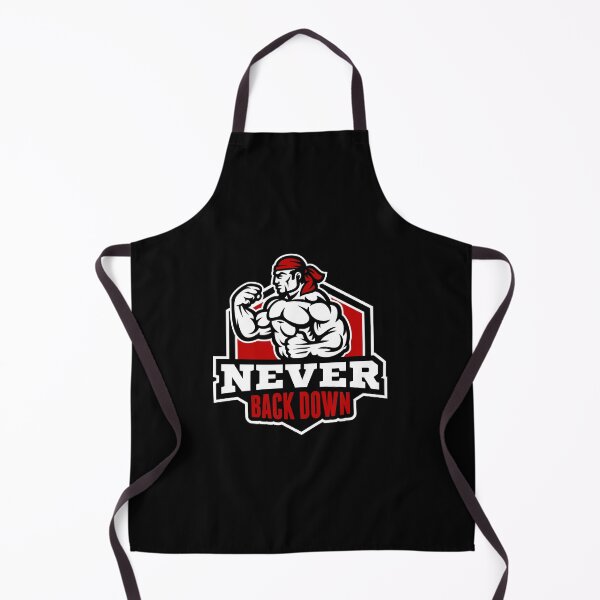 Item preview, NEVER BACK DOWN designed and sold by PrimeDuplex.