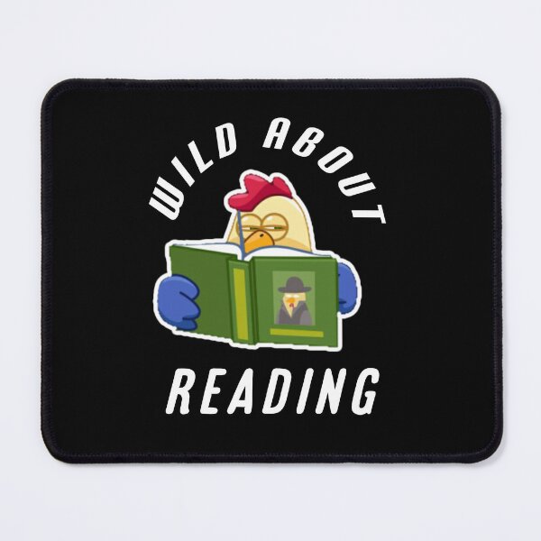 Item preview, Wild about reading. designed and sold by Umiska.