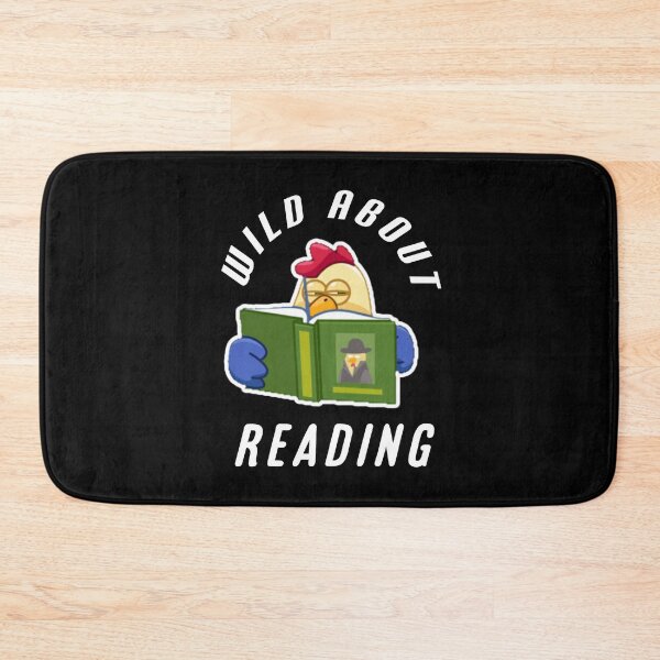 Item preview,  Wild about reading. designed and sold by Umiska.