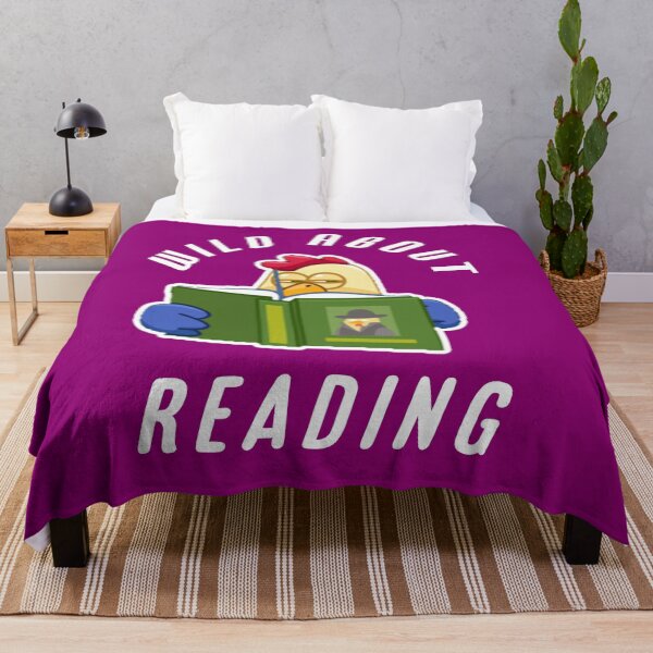 Item preview,  Wild about reading. designed and sold by Umiska.
