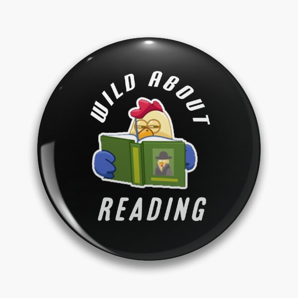 Item preview,  Wild about reading. designed and sold by Umiska.