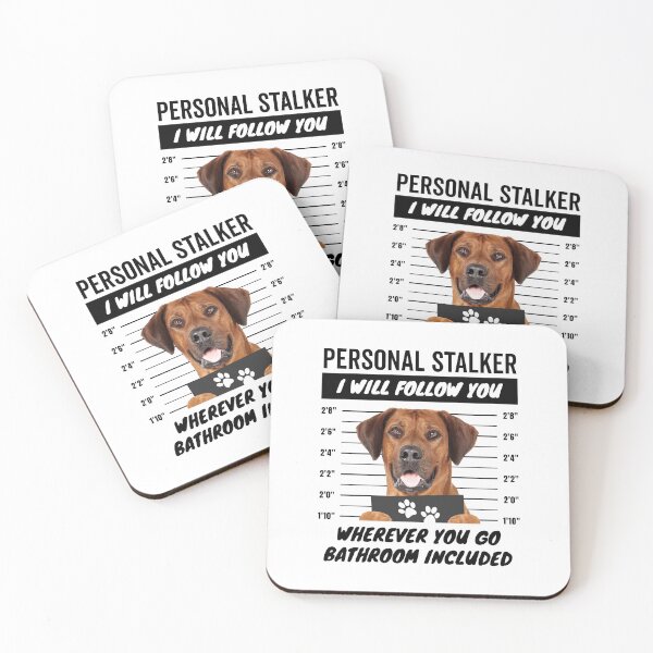 Item preview, Perro acosador personal: Rhodesian Ridgeback designed and sold by More Cute Dogs.