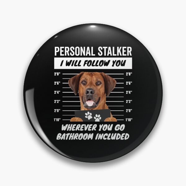 Item preview, Perro acosador personal – Ridgeback de Rodesia designed and sold by More Cute Dogs.