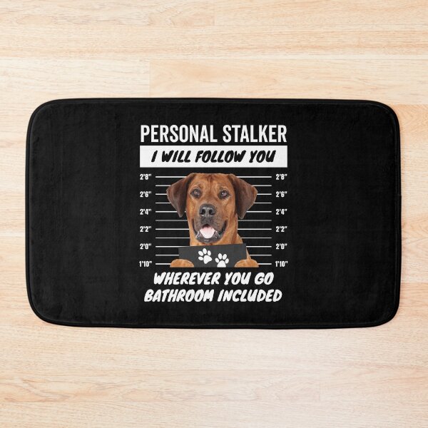 Item preview, Personal Stalker Dog – Rhodesian Ridgeback designed and sold by More Cute Dogs.