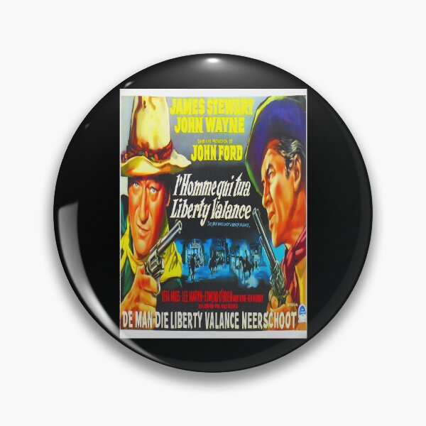 Artikelvorschau, Belgisches Poster des Mannes, der Liberty Valance erschoss entworfen und verkauft von NathanHoughton.