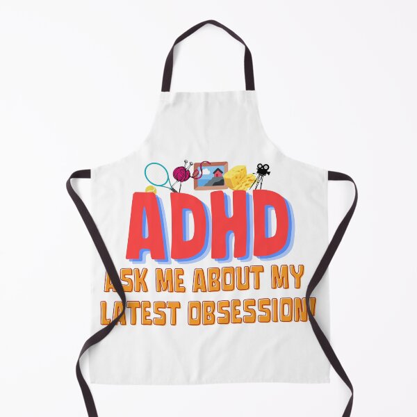 Item preview, ADHD - Ask me about my latest ADHD Obsession - Option 2 designed and sold by TheBerriesADHD.