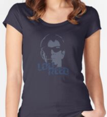 Velvet Underground Lou Reed Women's Fitted Scoop T-Shirt